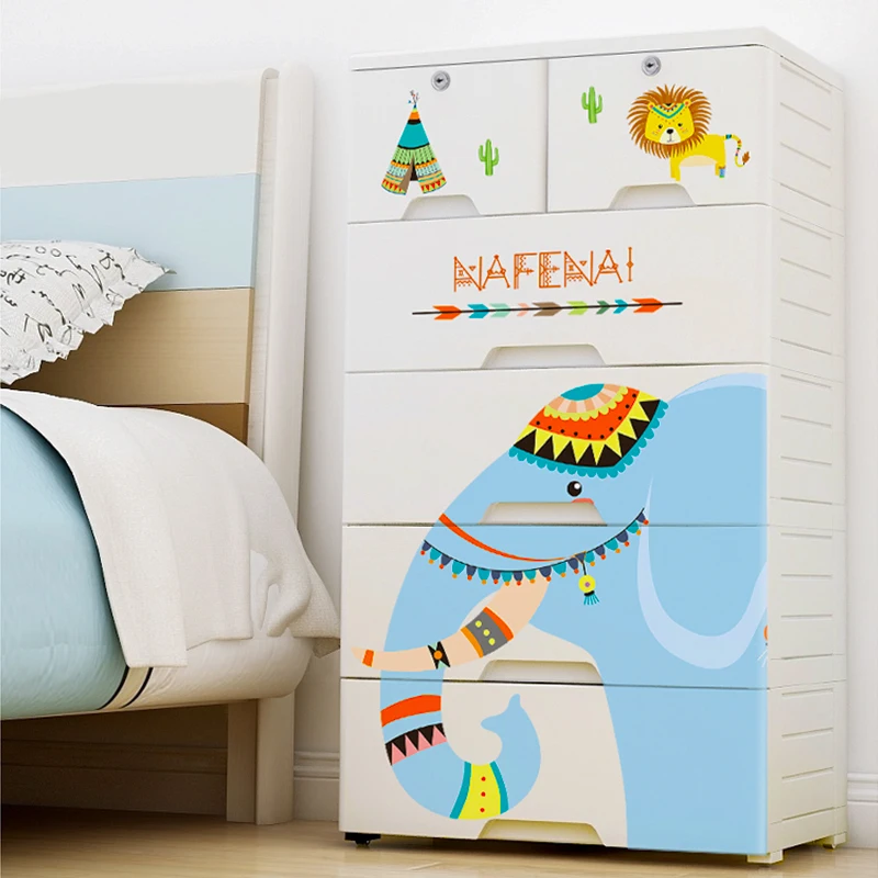 الكرتون خزانة المنظم الحديثة أثاث تخزين مجلس الوزراء الأطفال صندوق تخزين ملابس خزانة المألوف خزانة لغرفة النوم