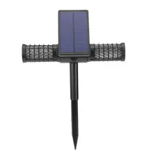 На солнечных батареях москитная убийца экологически Светодиодный УФ-ночник наружная садовая инсектициды Zapper Mosquito Killer лампа