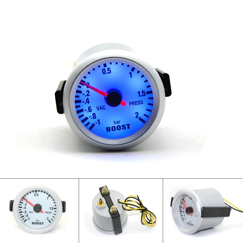 

2''52mm Analog Blue Led Boost Bar