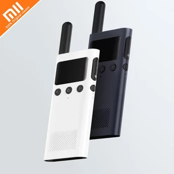 

Original xiaomi Mijia smart walkie-talkie 1S with FM radio smart phone APP location sharing speed team dialogue Smart home HOT