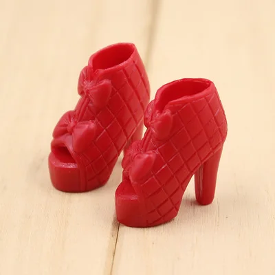 Icy blyth кукла шарнир тело кукла обувь на высоком каблуке - Цвет: red