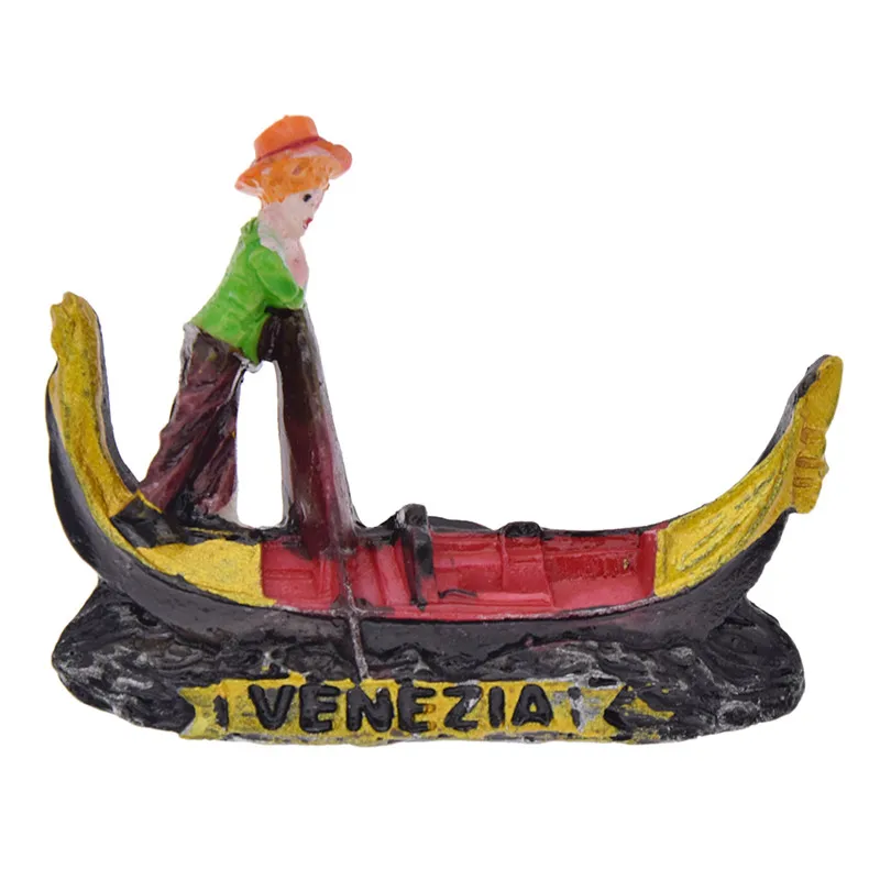 

Italy Venice Gondola Fridge Magnets Cartoon Shape Refrigerator Magnets Gifts Modern Home Kitchen Decor Dropshipping Wholesale