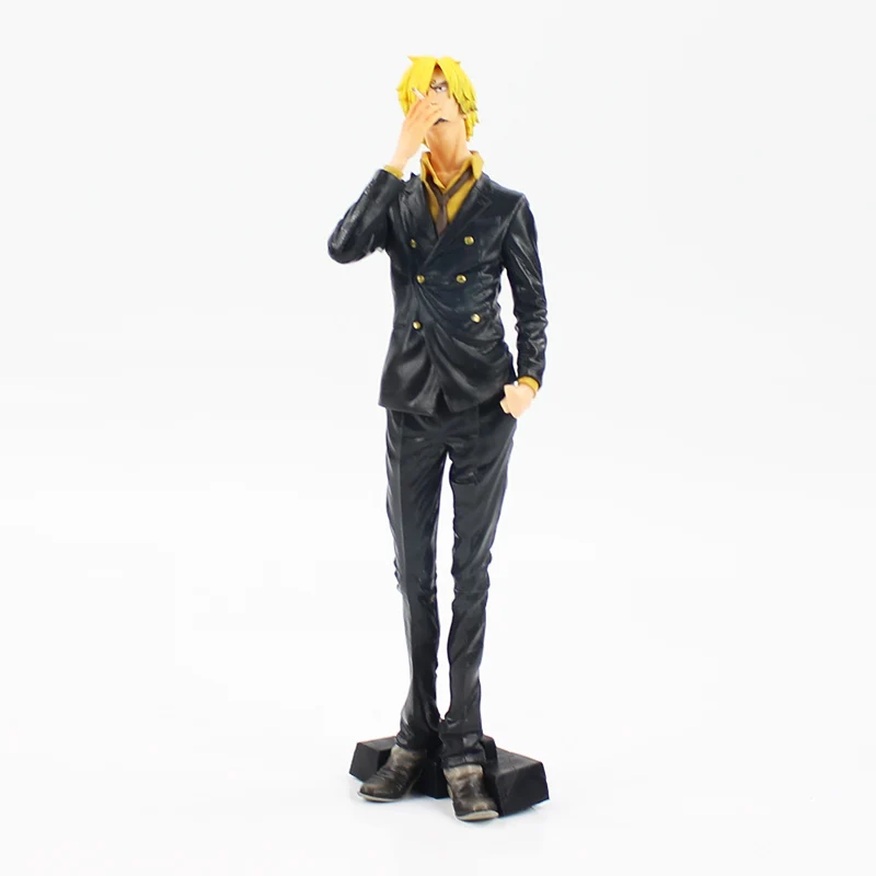Tanie 26cm Anime jeden kawałek król artysty Sanji pcv figurka figurka model kolekcjonerski zabawki dla dzieci lalki na prezent