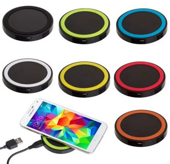 New 2015 Q5 Qi Wireless Power Pad Charger F iPhone Samsung Galaxy S3 S4 S6 Millet |