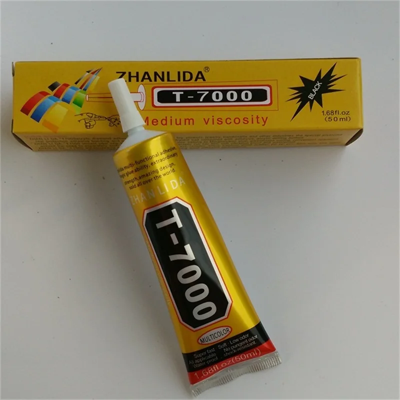 

B7000 Upgrade Black Liquid Rubber 50ML T7000 Glue Wood Plastic Metal Epoxy Resin Adhesive Drill Glue Stick Drill Point