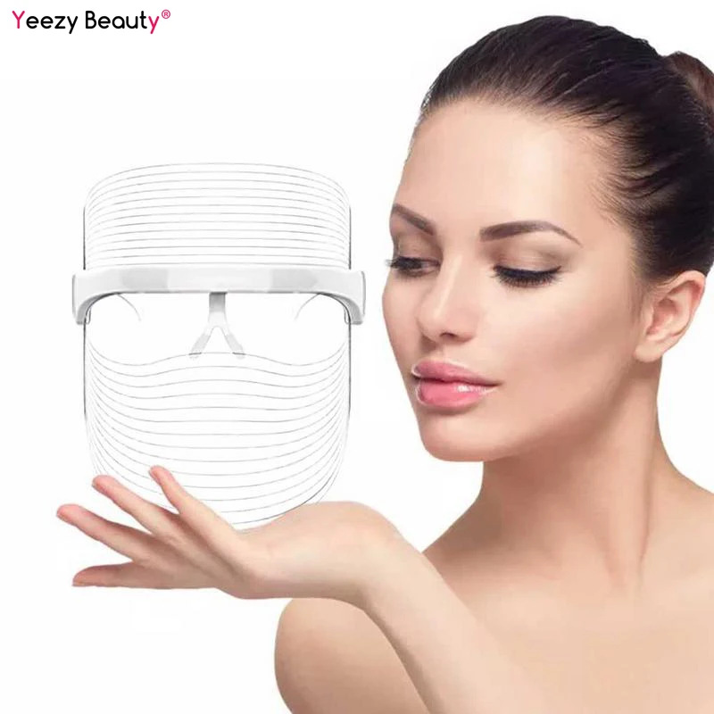 

Photon Therapy LED Facial Mask Beauty Instrument Facial Acne Wrinkle Removal Skin Rejuvenation Moisturizing FaceTreatment Device