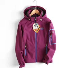 Высококачественная Осенняя женская мягкая верхняя куртка водонепроницаемая ветрозащитная дышащая Флисовая теплая куртка для кемпинга и пеших прогулок