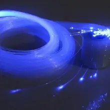 300 шт. 0,75 мм(диаметр) 2 м(L) PMMA Пластиковый оптоволоконный кабель комплект конец светящийся оптический светодиодный свет f/свет двигателя звезда потолок DIY Декор