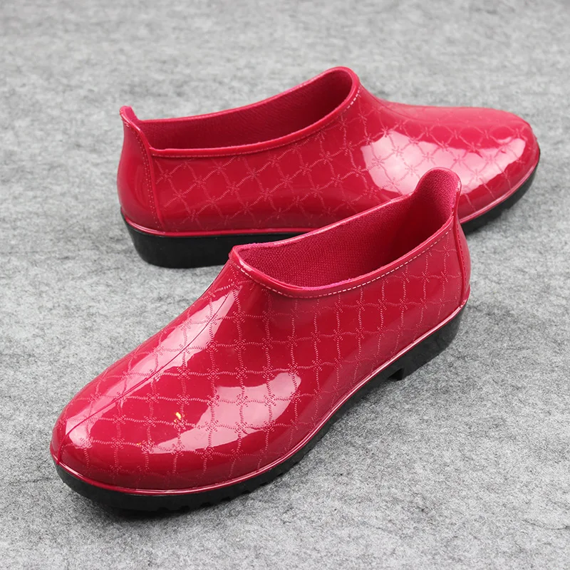 Water shoes rain boots rainboots overstrung plastic shoes rain shoes