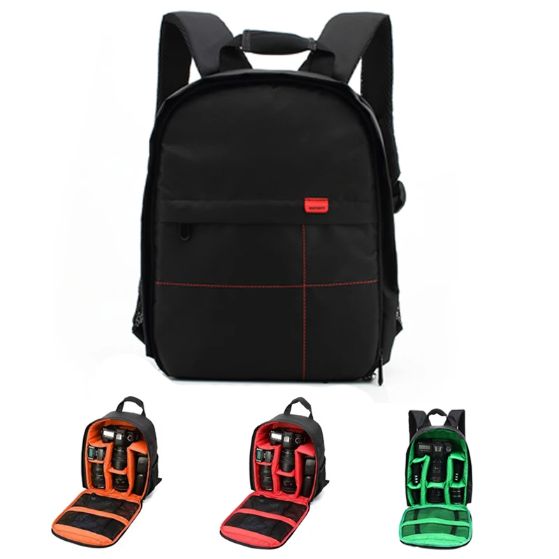 

Multifunction Camera Backpacks High Quality Waterproof Camera Bags DSLR Video Camera Backpack Case for Canon Nikon 3 Color