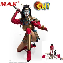 PL2014-71-C SHI 1/6 Scale Shi in battle armor 1:6 Collector Figure SHI with 2 heads and seamless body for collect