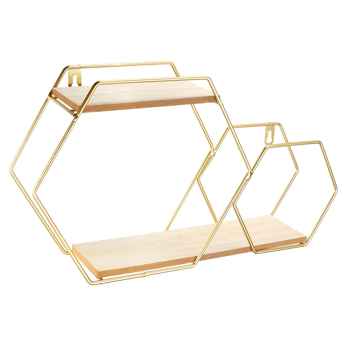 الشمال خشبية الحديد رف جدار مسدس هندسية تخزين الرف سلة غسيل معلقة للمطبخ الحمام المنزل الديكور حامل