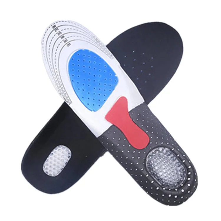 Силиконовые гелевые стельки для ухода за ногами, для подошвенного фасциита, пятки, для бега, спортивная обувь, стельки, амортизирующие стельки для мужчин и женщин STT02