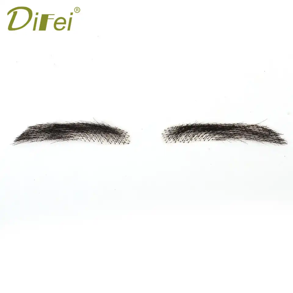 Difei 眉毛三次元形状の眉毛の形ファッションリアル着やすいかつらストレート高温繊維 Synthetic Weave Aliexpress