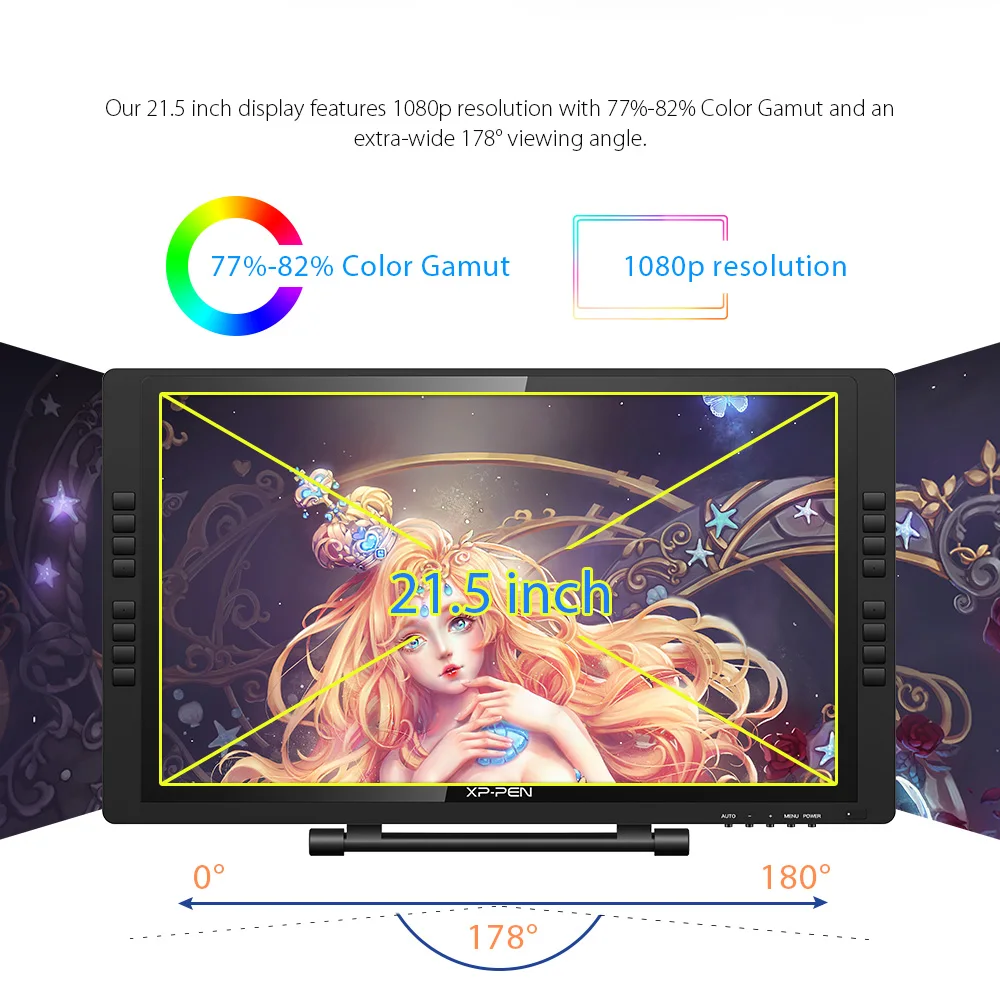Drawing monitor tablet 22EPro XP Pen 1 (6)