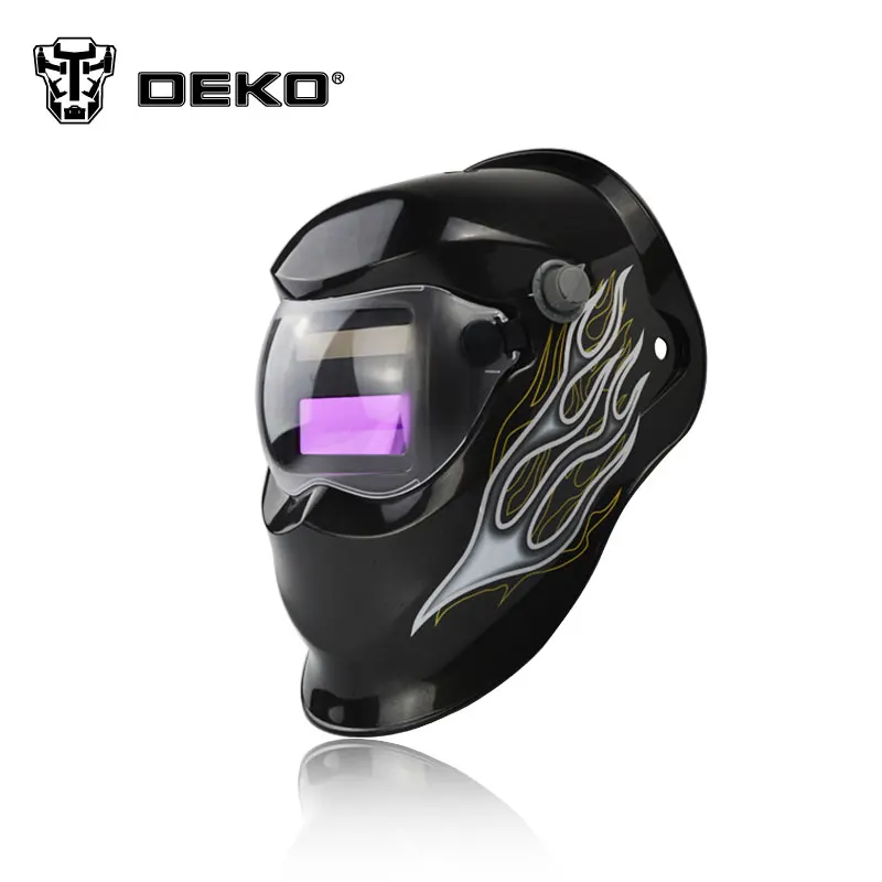 M/áscara de Soldadura Oscurecimiento autom/ático M/áscara de Soldador Seguridad Soldadura Soldador Casco Alimentado por energ/ía Solar Winbang Cascos de Soldadura A