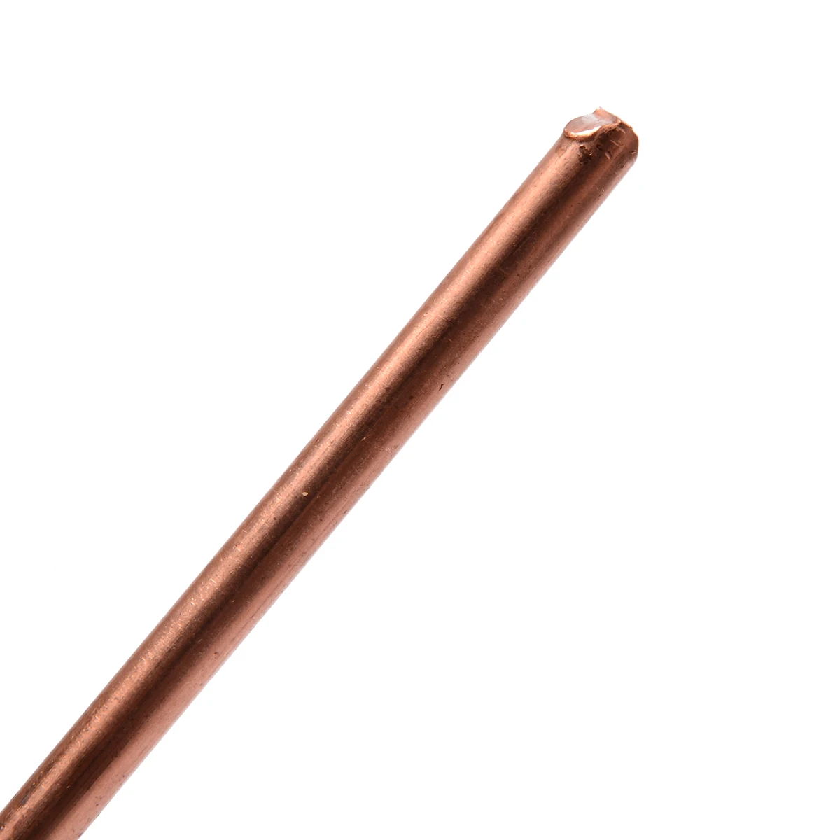 Length 100mm 5Pcs 99.9% Pure Copper Cu Metal Rods Cylinder Diameter 8mm