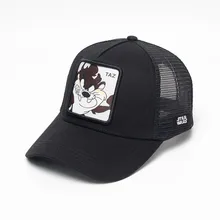 New Brand Anime TAZ RED Snapback Cap Cotton Baseball Cap Men Women Hip Hop Dad Mesh Hat Trucker Dropshipping New Brand Anime TAZ RED Snapback Cap Cotton Baseball Cap Men Women Hip Hop Dad Mesh Hat Trucker Dropshipping