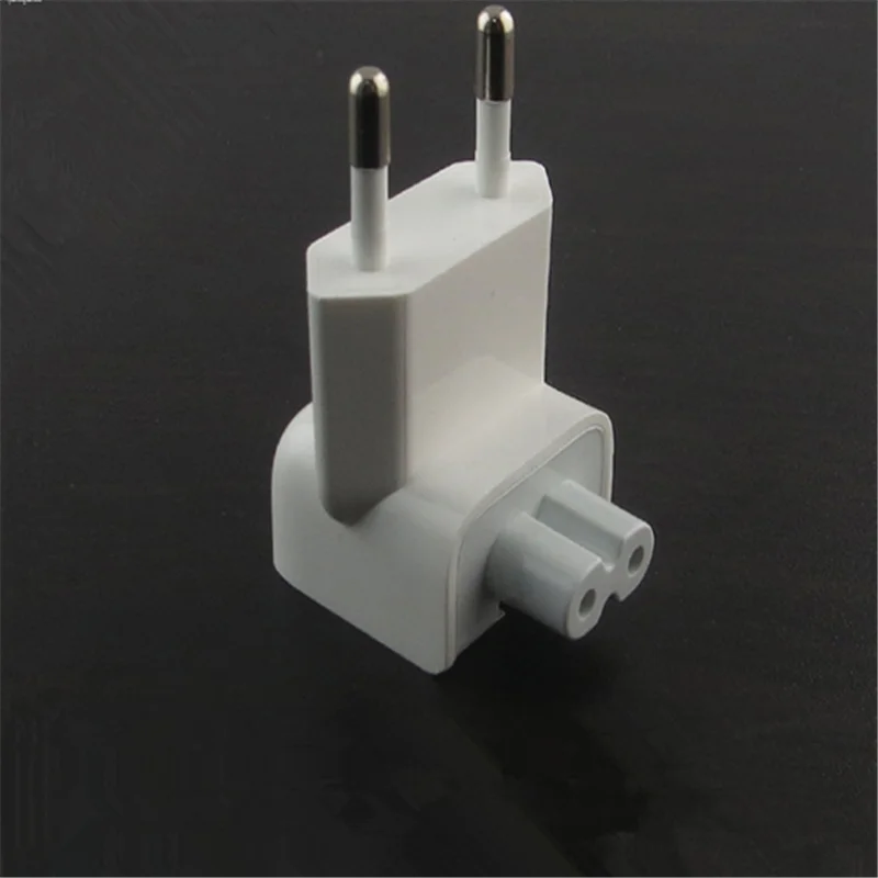 

Detachable Electrical Euro EU Plug Duck Head for Apple IPad IPhone USB Charger for MacBook Power Adapter