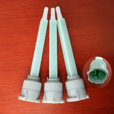 

TZ-FB516L 1:1&2:1 FMB5-16L static mixing tube needle AB glue nozzle mixing head square mixer adhensive dispensing nozzle