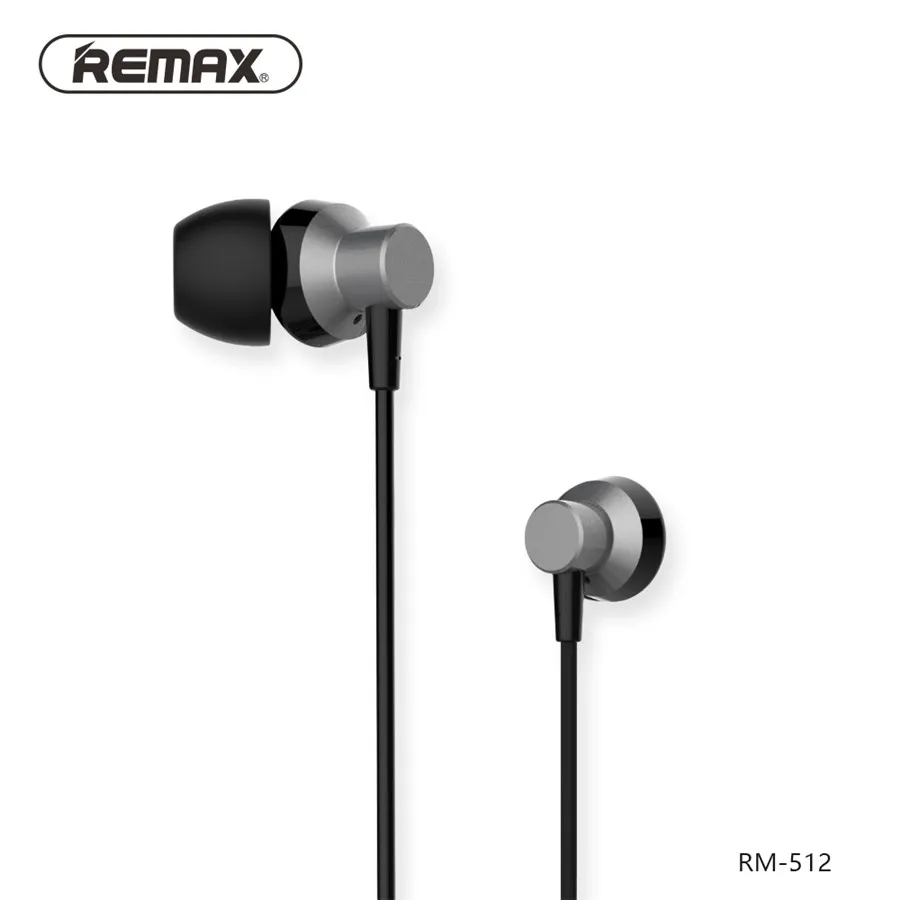 Наушники вкладыши Remax стереогарнитура с микрофоном для iPhone Android смартфонов MP3/MP4|in