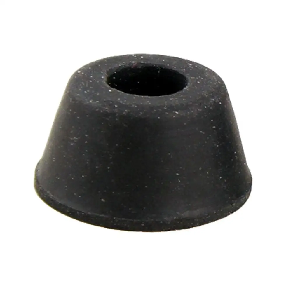 10 шт. 21 мм x 12 черный конический Встраиваемые Резиновые накладки на ножки колодки