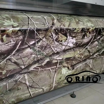 

Hardwoods Realtree Camouflage Vinyl Car Wrap Camo Film Decal Sheet Roll Adhesive Motorcycle Bike Truck Covers Wraps