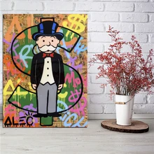 ALEC Monopolies Rich Man Wall Art Canvas Poster And Print Canvas Oil Painting Decorative Picture For Office Bedroom Home Decor ALEC Monopolies Rich Man Wall Art Canvas Poster And Print Canvas Oil Painting Decorative Picture For Office Bedroom Home Decor