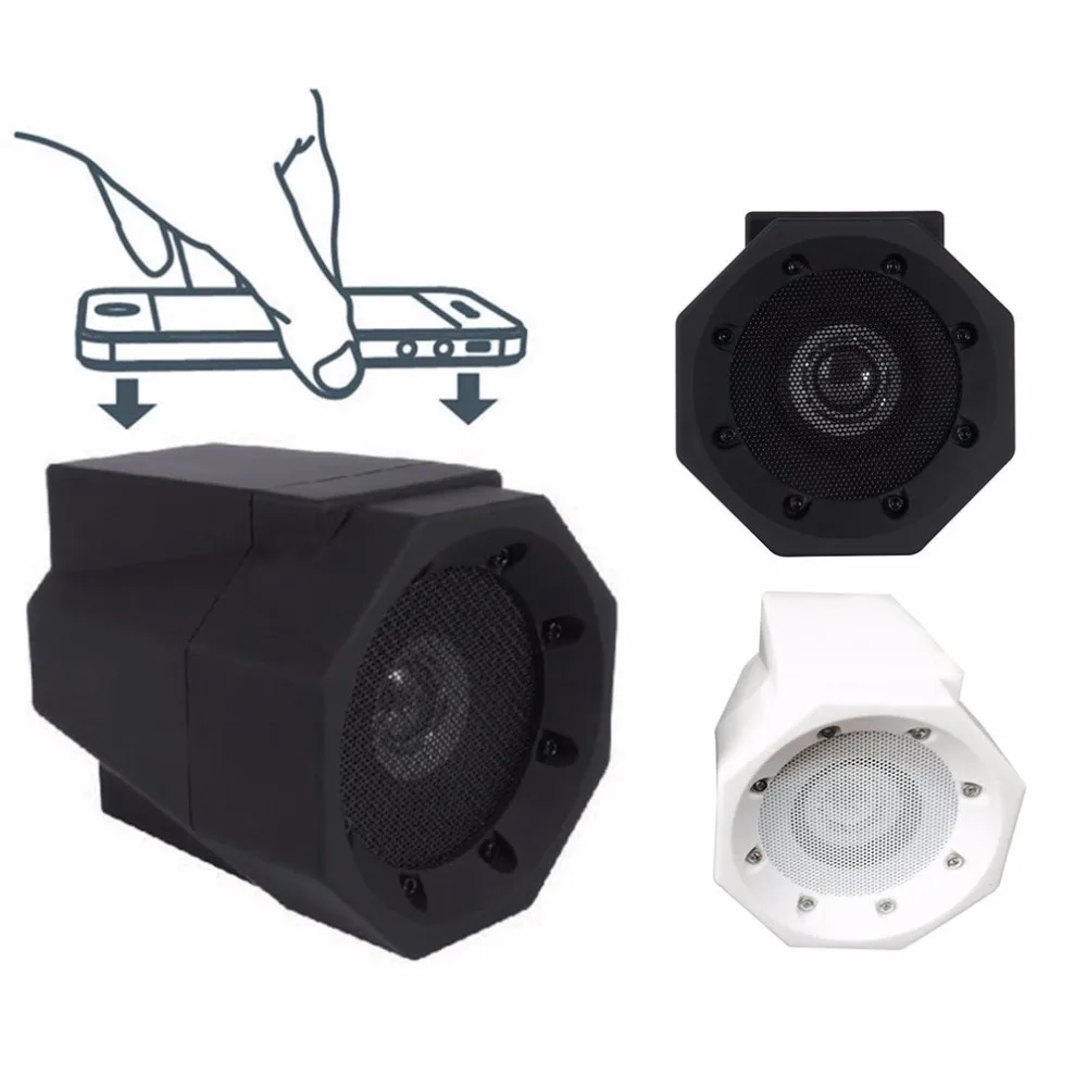 

2018Mini Portable Car Wireless Phone Induction Speaker Portable Wireless Audio Interaction Amplifying Magic Speaker Sound System