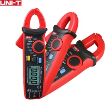 UNI-T UT210E Цифровые токовые клещи True RMS мини AC/DC Ток Напряжение Авто Диапазон VFC емкость Бесконтактный мультиметр тестер