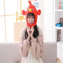 Мультфильм рыбы фугу головные уборы шляпа для фотосессий Косплей игрушка hat Плюшевые игрушки Рождество Хэллоуин платье для дня рождения до