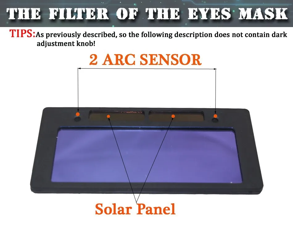 DIN9-DIN13, темные тени, Солнечная Авто Затемнение, крутая маска для глаз, сварочный шлем, маска для век/патч/очки для сварщика, когда летом