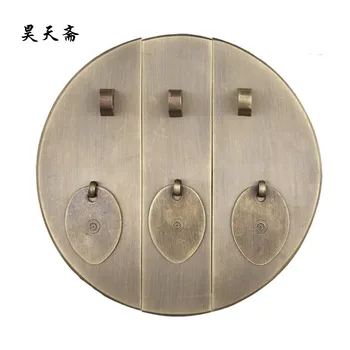 

[Haotian vegetarian] copper door handles product / Ming and Qing antique furniture, brass fittings / Chinese Accessories HTB-090