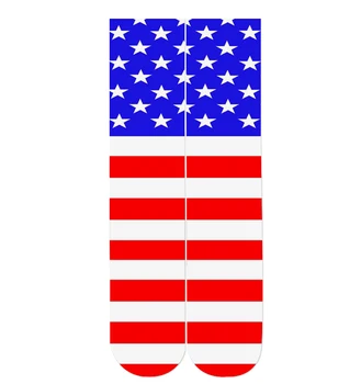 

Stars and Stripes 3d print socks 2018 drop-shipping wholesales 38cm length