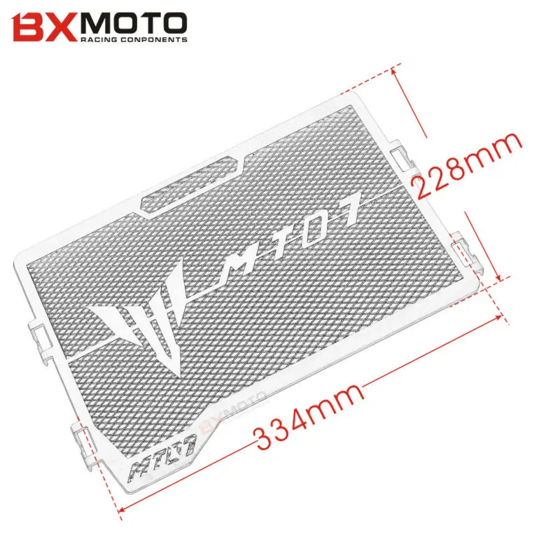 Мотоциклетные аксессуары для Yamaha MT 07 mt07 2014 2017 Защита радиатора|grill guard|accessories