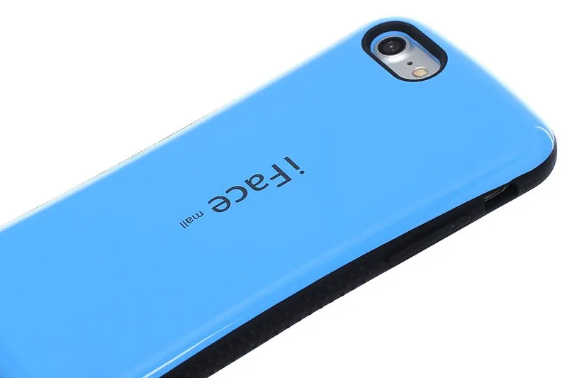 В Корейском стиле iFace Чехлы для iphone 5 5S чехол TPU + PC гибридный жесткий силиконовый