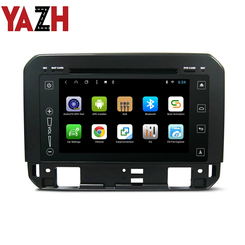 Excellent YAZH In-Dash 7.0 inch HD autoradio 2GB 32GB Car Stereo GPS Navigation For Suzuki Ignis 2017 Android 9.0  DVD Player Head Unit 1