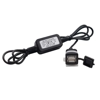 

Dual USB Socket Car Cigarette Lighter 12-24V 3A Waterproof Motorcycle Charger Phone Tablet GPS Accessories Usb Power Outlet