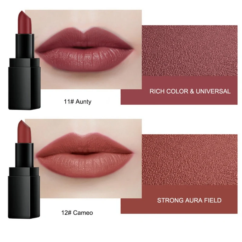 2019 1PC Moisturizing Lipstick Non-Stick Cup Waterproof Long-Lasting Colorfast Matte Lipstick 12 color 2019 1PC Moisturizing Lipstick Non-Stick Cup Waterproof Long-Lasting Colorfast Matte Lipstick 12 color