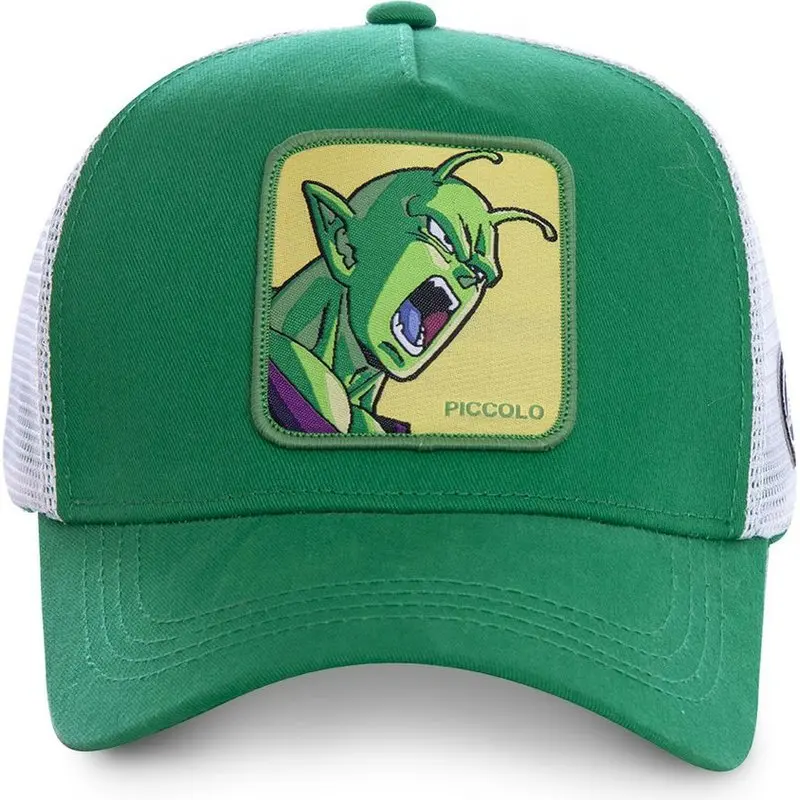 Бренд Piccolo Green Dragon Ball Snapback Кепка хлопковая бейсболка для мужчин и женщин хип хоп папа шляпа Дальнобойщик сетчатая шапка Прямая поставка