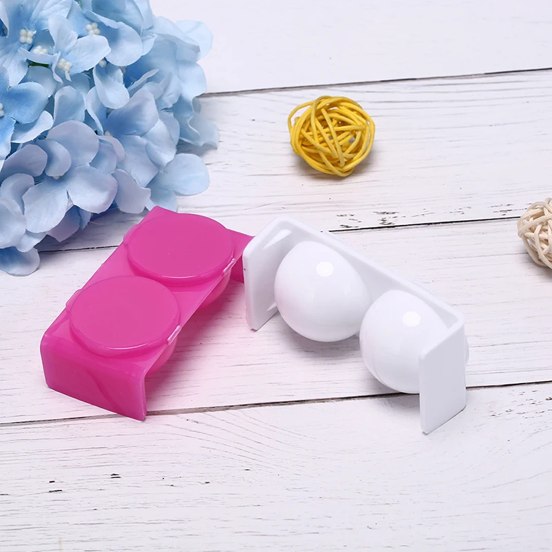 

1 Pcs White Bowl Cup Kit Double Lips Dappen Dish For Mixing Acrylic Liquid And Acrylic Powder Plastics Nail Art Tools