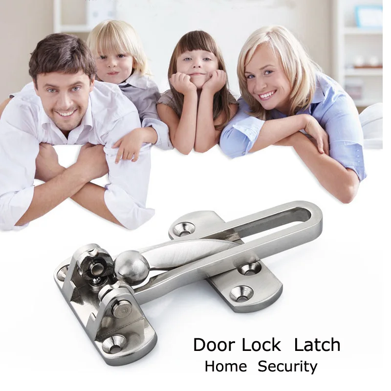 Door Buckle Lock Door Guard Security Buckle Chain Door Hinges DIY Bolt