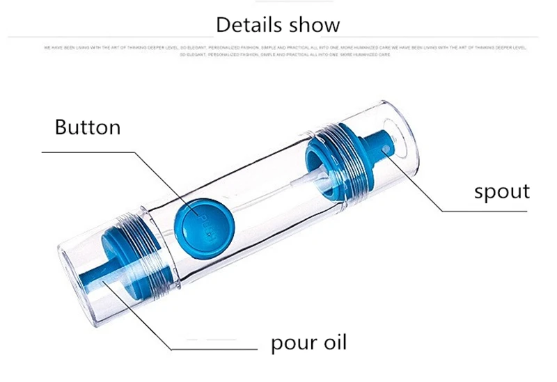 JINJIAN двойной голову оливковое насос спрей и Контейнер Air Давление тонкой тумана Кухня масло опрыскиватель для салатов выпечки гриля