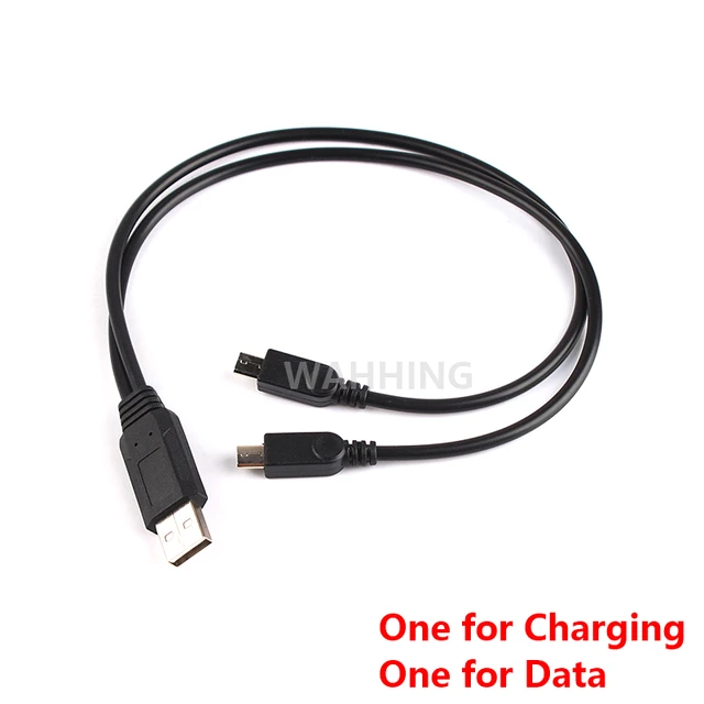 Usb 20 Stecker Auf 2 Dual Micro Usb Stecker Jack Y Splitter Hub