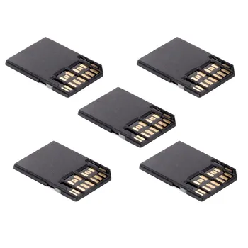 

Chenyang 5pcs UHS-II 4.0 Micro-SD SDHC SDXC TF Card to SD SDHC SDXC Card Adapter Kit