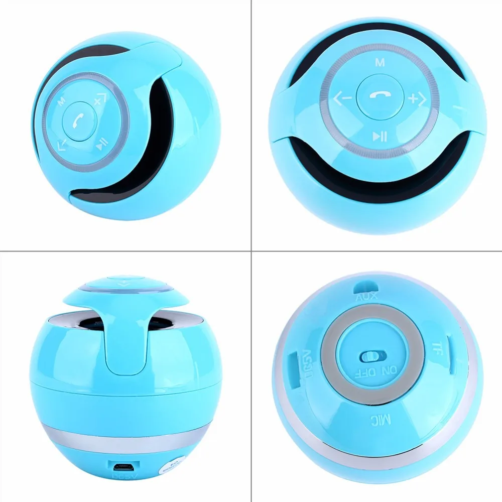 HAPTIME портативная мини Bluetooth стереоколонка с супер басами Беспроводная колонка