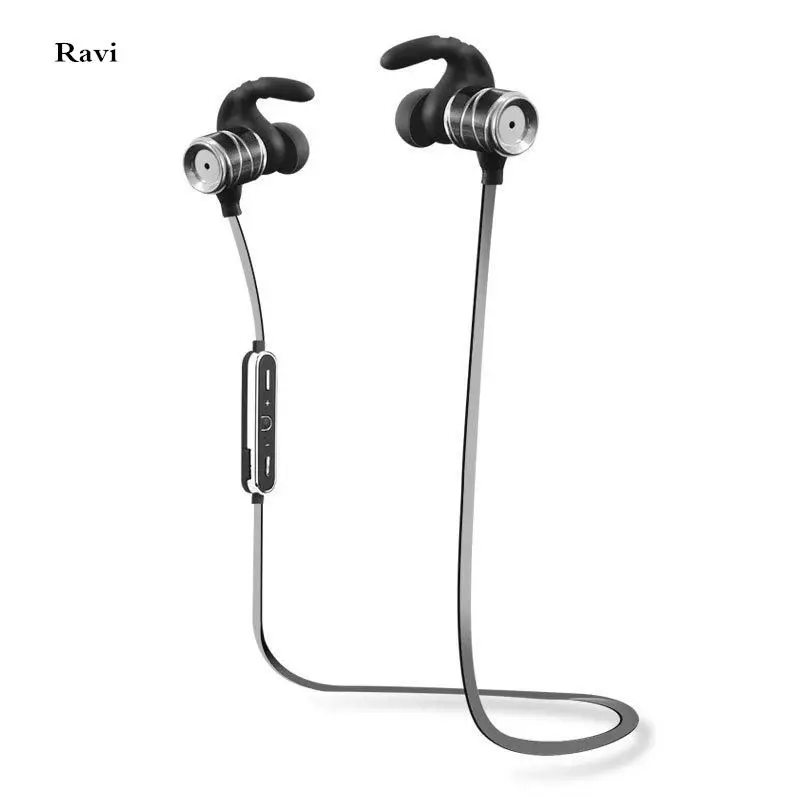 

Ravi S3 Bluetooth Wireless Stereo Earphone Headset With Sweatproof V4.1 Sports Earphones with Microphone for iPhone Smartphone