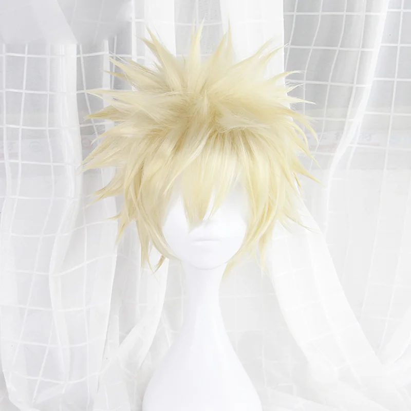 С героями из мультфильма Мой герой Академии Баку без Bakugou Katsuki Bakugo парики короткие