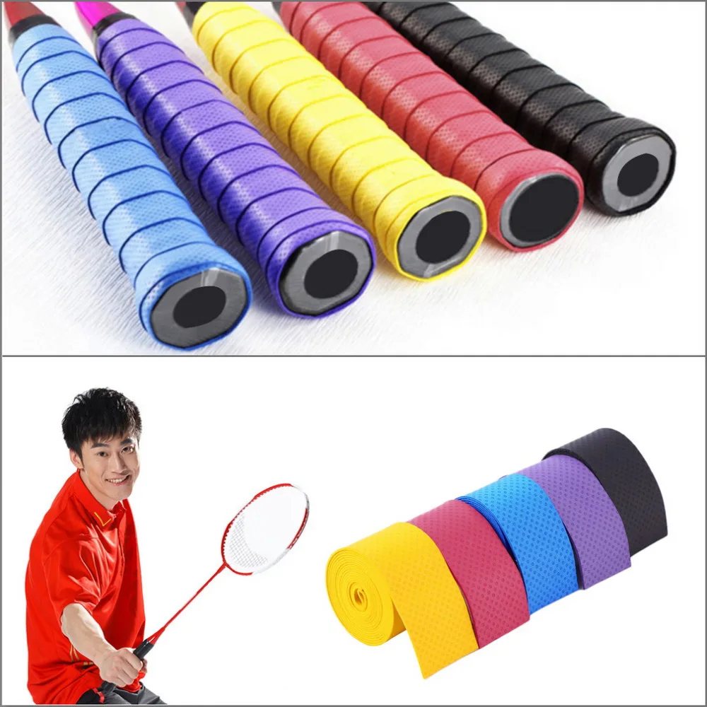 HW2016 NEW 1pc Anti slip Racket Over GripsTennis Badminton Fishing Rods