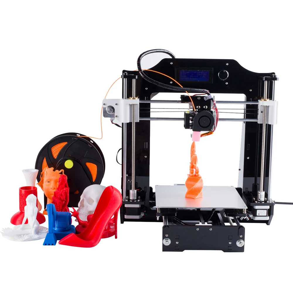 Kit d'imprimante 3D Canada - LMYSTAR UpgraDeD High Precision DIY 3D Printer Kits 3D Printing Reprap I3 High Quality Desktop CNC